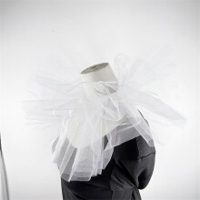 Bold Contrast Color Theater Collar Enhances Any Costume-Black