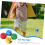 4Pcs Wooden String Yo-yo Animal Design Compact Plaything 6