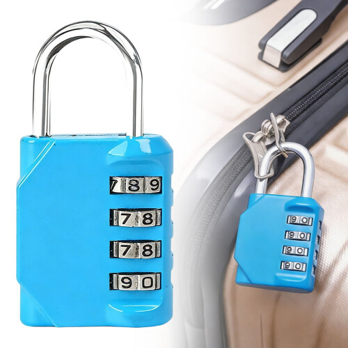 4-Digit Combination Padlock for Outdoor Use 1
