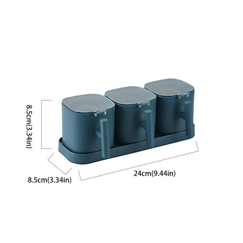 Δοχείο καρυκευμάτων κουζίνας XIUH, σετ 4 τεμαχίων 2