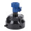 RV-Abwasserschlauch Spülkappe ABS Gewinde Blau/Schwarz 7
