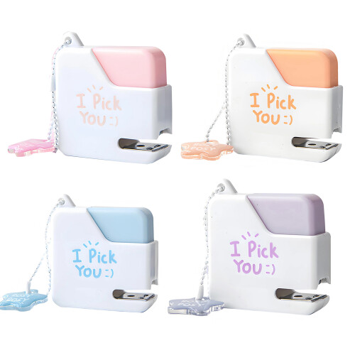 Desktop Stapler Paper Binding Machine Stapler Colorful Paper-1 1