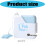 Desktop Stapler, 10 Sheets Capacity Large Office Stapler-Blue 4