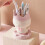 Pencil Holders Cup Home Office Decorative Desktop-Blue 3