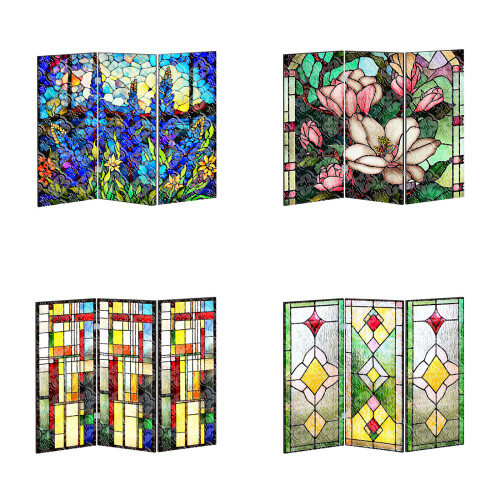 Double Side Folding Screen Acrylic Suncatchers Mini-PFTYU008 1