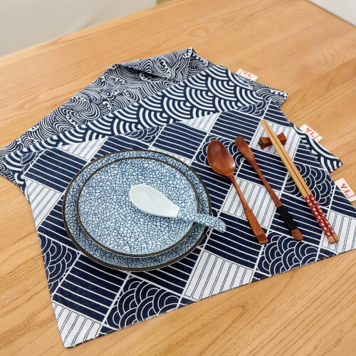 Japanese Style Waterproof Placemats 4 Pack 1