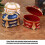 Anspruchsvolle Schmuck-Vitrine mit-Gold dunkelblau 5