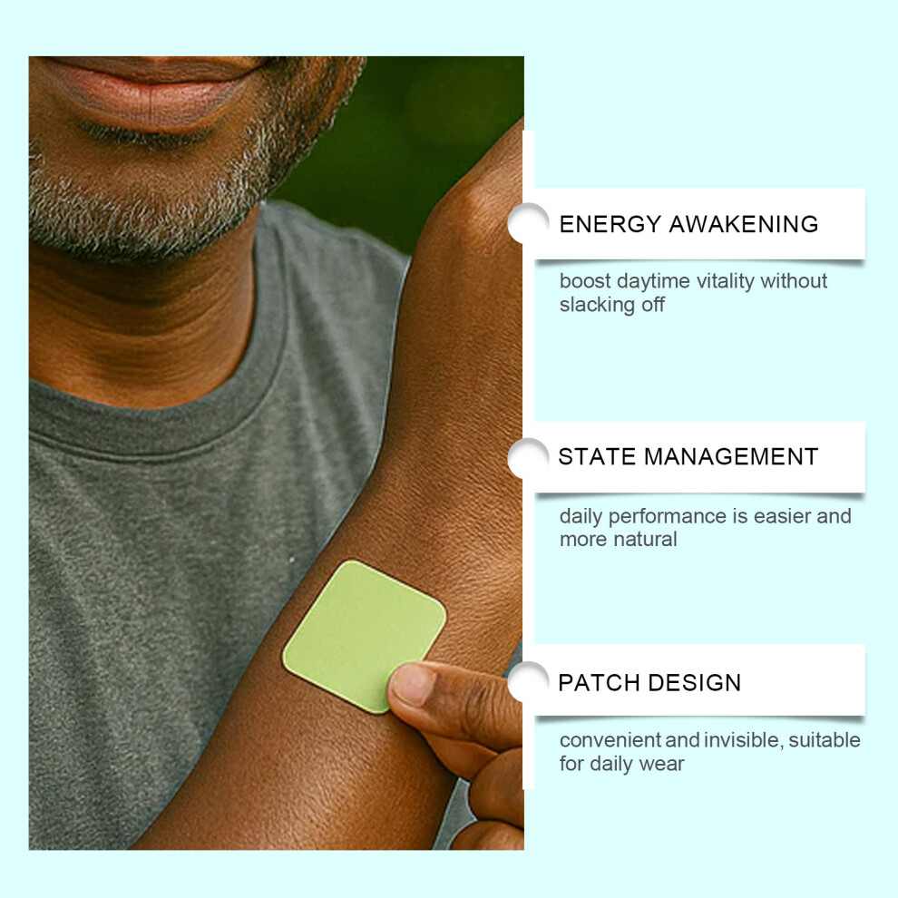 Yeepano Gentle And Moisturizing Patch. Gentle, Comfortable And Caring Plant Extract Formula. Portable Men's Body Patch.