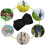 Zwarte Vogelnet 15m x 15m HDPE 2cm Maas 2