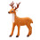 Reindeer Sculpture Standing Deer Desktop Ornament 1 Piece 2