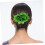 Peste de cabelo de flor de tecido para comemorações do dia de Patrick 5