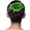 Peste de cabelo de flor de tecido para comemorações do dia de Patrick 6