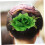 Peste de cabelo de flor de tecido para comemorações do dia de Patrick 7