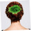 Peste de cabelo de flor de tecido para comemorações do dia de Patrick 8