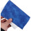 6pcs Pu Leather Sheets DIY Craft Set, couro sintético de grão de denim texturado 5