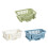 Large Thickened Bowls Drainer Heavy Duty Plastic Drying-Green 3