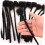 Echthaar-Dreadlock-Extensions, 20 cm, schwarze Echthaar-Dreadlocks für Männer im Hip-Hop-Stil 3