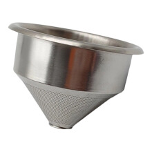 Professional Coffee Filter Stainless Steel Texture Easy Cleaning