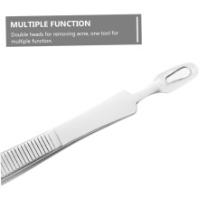 Kit de pensete curbate cu extractor de puncte negre, din oțel inoxidabil, 9 buc.