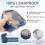 Salad container Japanese style double layer blue 1 piece 7
