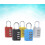 5pcs Zinic Alloy 4-Digit Combination Padlocks for Suitcase and Drawer, Multi-Purpose Password Lock 7
