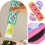4pcs Holder Sleeves Ice Sticks Sleeve Polyester Nylon Lightweight Keeps Cold 8