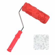 Textured Rubber Paint Roller For Wall Art With Unique-2017T