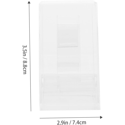 6pcs Transparent Plastic Watch Display Boxes Set Children’s Watch Storage Packaging Case Organizer 1