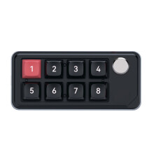 Hot Swappable 8 Key Mechanical Numpad With Customizable-E