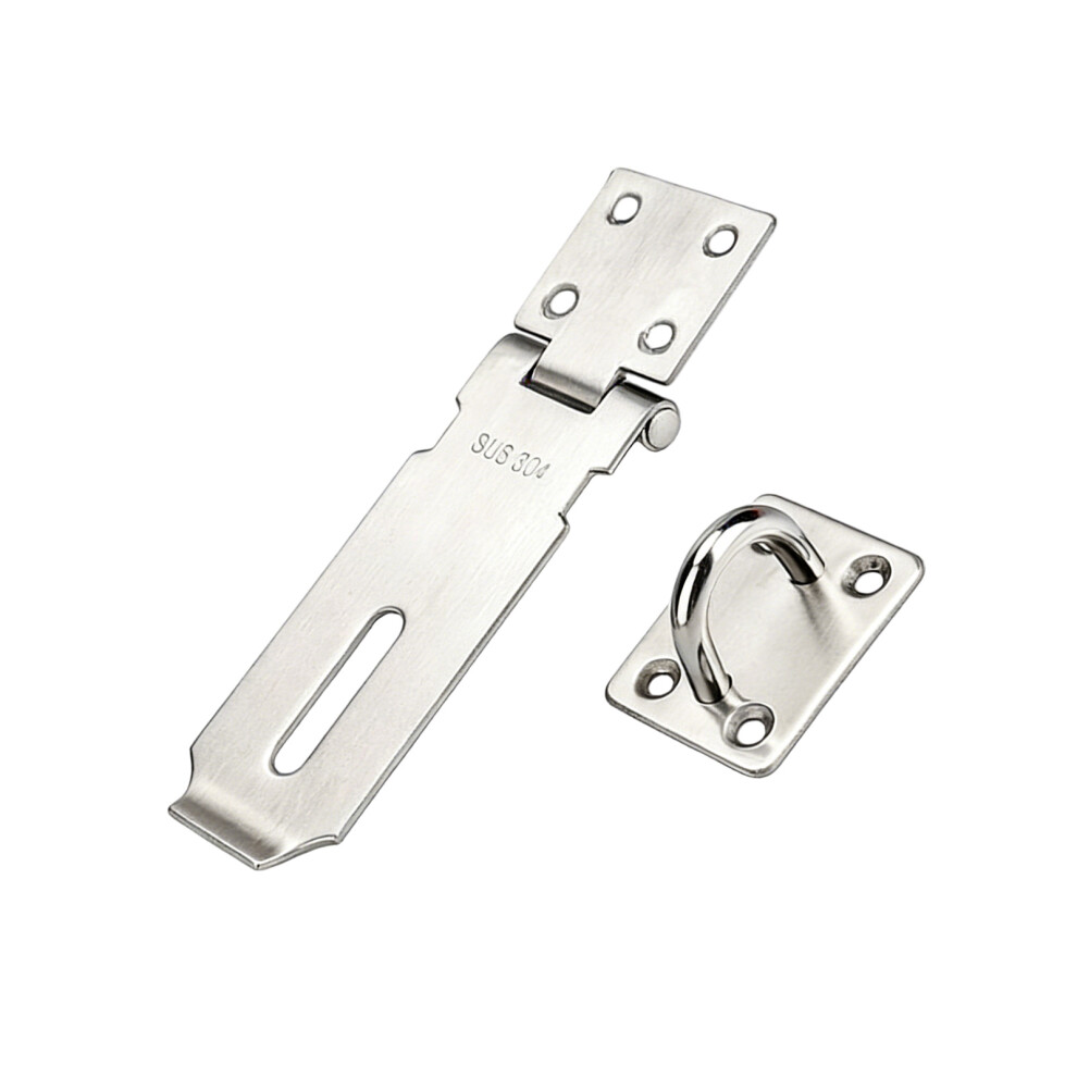 Hasp Staple Shed Latches With High Security Rusts-4 Inches 7704001191356