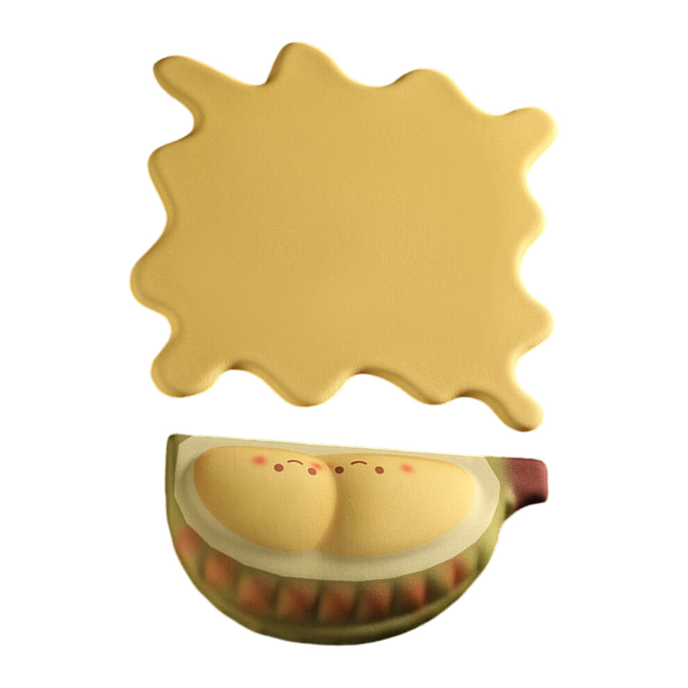 Nonslip Fruit Pattern Mouse Pad And Wrist-Durian Suit Model 7704001182910