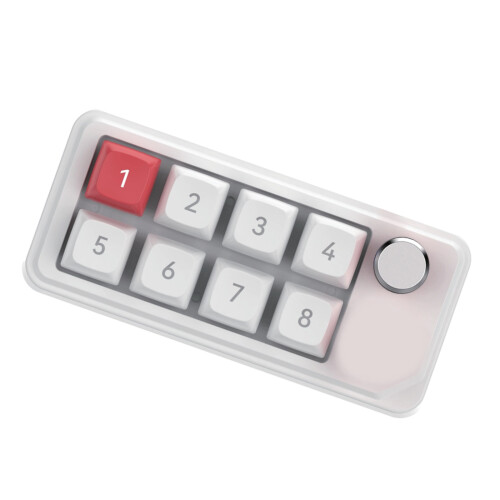 Compactly 8 Key Programmable Mechanical Keypad For Gaming And-F