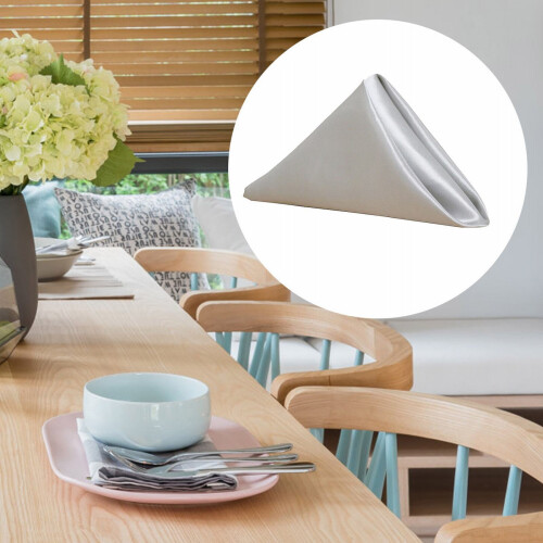 Satin Napkin Bright Silk 12 pcs 1