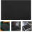 4pcs A4 Black Aluminum Laser Engraving Blanks Metal Sheets Rectangular Stamping Tags 8
