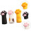 9pcs Pedicure Tool Cover Scissors Cap Safe Reusable for Nail Cuticle Scissors 6