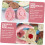 9pcs Easter Themed Cookie Molds Baking Tool Set Pink Pp Material Easy to Use Easy Cleaning Delicate Style 8