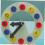 5Pcs Plastic Clock Hands for DIY Classroom Teaching Friendly Telling Tools Clock Pointer Parts 5