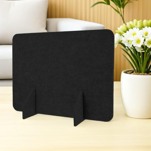 4pcs Screen Felt Partition Desk Divider for Restaurant Office Workspace Dining Table Partition 2