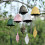 Carillon éolien japonais en fer, design rétro, 1 pièce 4