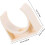 PVC Pipe Clamps 40Pcs 25Mm U-Shaped Plastic Hose Clips 2