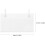 50Pcs Plastic Label Holders for Wire Shelving with Double Hooks, 100X55Mm Basket Tags 2