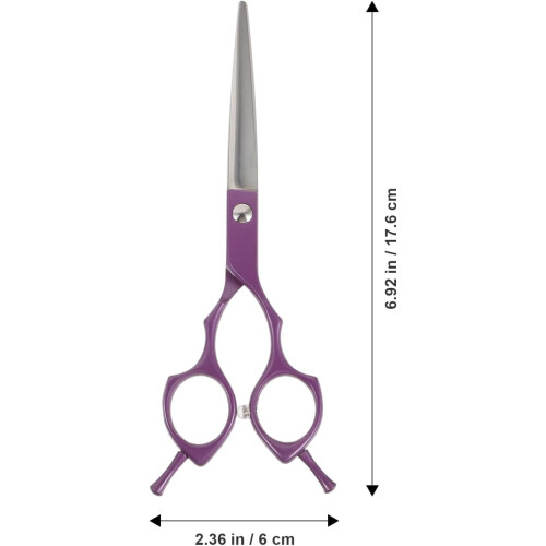 Conjunto de tesouras de corte de cabelo de 6,5 polegadas Tesouras de aço inoxidável para uso do salão de barbeiro 1