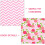 5 Stück Baumwollstoffquadrate für DIY-Nähprojekte, Patchwork-Quiltstoffe 4