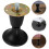 Furniture Legs Replacement Easy Installation Black Heavy Duty 4pcs 7
