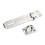 Stainless Steel Security Latches Hardware Hasp Staple-5 inches 1