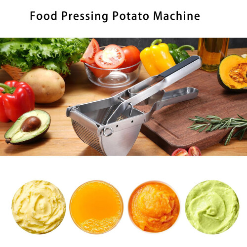 Oxidation Proof mixture Potato Press Having Ergonomic Grip For 1