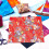 Japanese Style Cotton Fabric Bundle 5pcs 20x25cm Floral Patchwork Squares 6