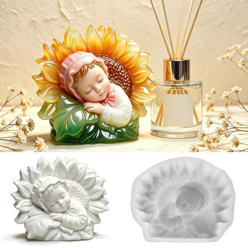Excellent Flower Design Craft Mold For Soap And Candle Making 1
