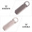 4pcs Zipper Replacement Removable Metal Pullers Sturdy Design Bag Repair Tools 3