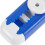 Retractable Erasers 5pcs Set with Replaceable Core Blue and White School Students Stationery Portable 6